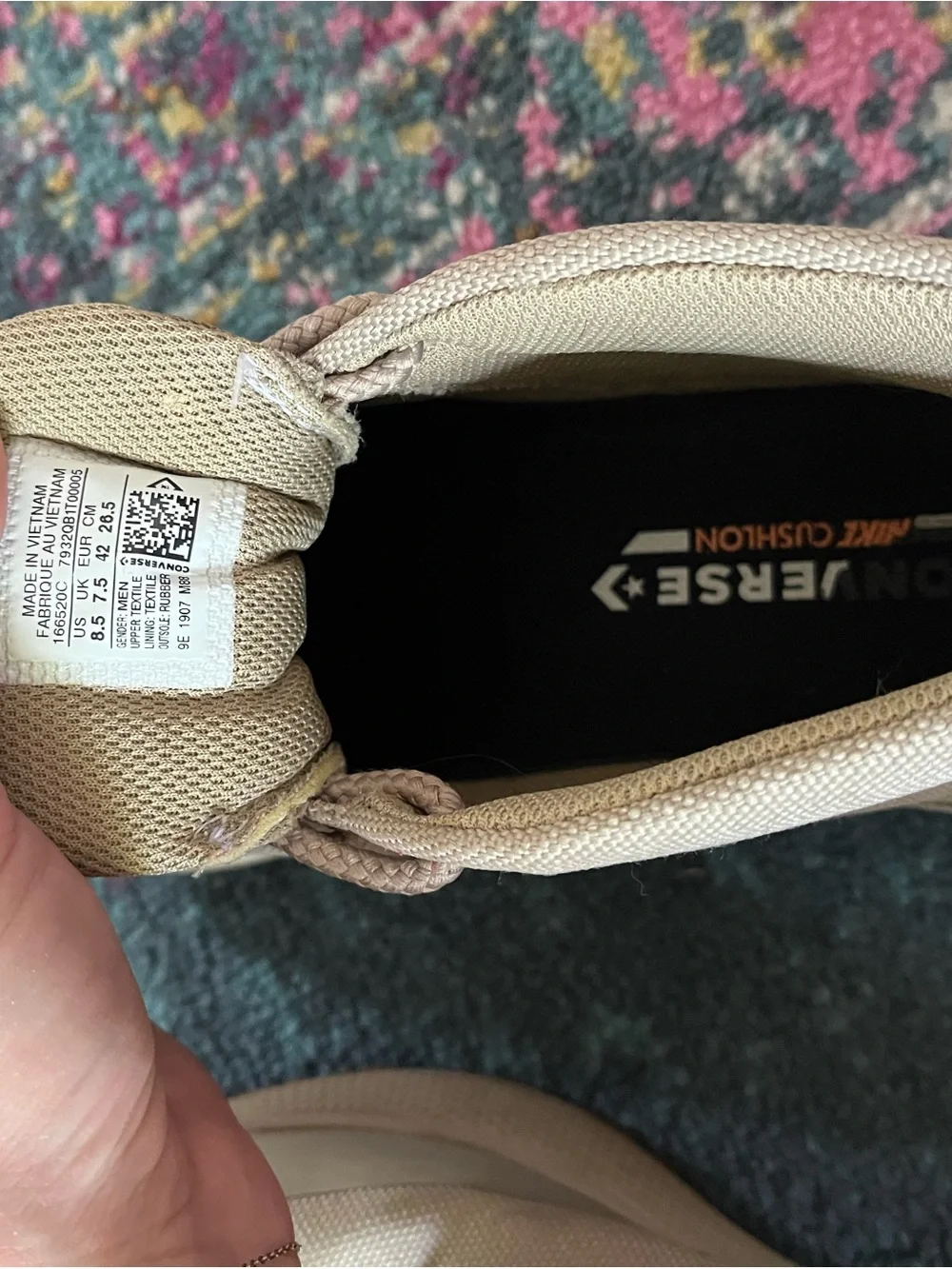 Converse Star Series Men’s Sneakers in Tan - Picture 5 of 6